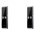thumbnail image 1 of Inteprter Traductor de voz inteligente, portátil, funciona con batería, 800mAh, 68 idiomas, recargable, intérprete electrónico de viaje Gris plateado 2Conjunto, 1 of 6
