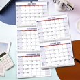 thumbnail image 2 of Calendario de pared Feteulo 2025-2027 de julio a junio, 11 x 25 cm Move-a-Page, 2 of 7