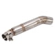 thumbnail image 5 of Tubo medio de escape ANGGREK Acero inoxidable alta dureza Reemplazo fácil instalación para CB300R CBR300 CB300F 2018-2021, 5 of 8