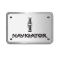 thumbnail image 2 of Lincoln Navigator 3D Logo Brushed thick Billet Aluminum 2 inch Tow Hitch Cover, 2 of 5