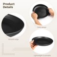 thumbnail image 4 of 18 PCS Wheat Straw Plates, 8.9 Inches Lightweight Unbreakable Deep Dinner Plates, Reusable Plastic Plates Microwave Safe Plates for Restaurant Party Home, 4 of 6