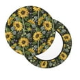 thumbnail image 7 of Cauagu Sunflowers Print Round Stool Covers,Seat Cushion for Round Bar Stool Chair Seat Cover for Bar Round Chair Fits for 12/13/14in Bar Stool Cushion, 7 of 7