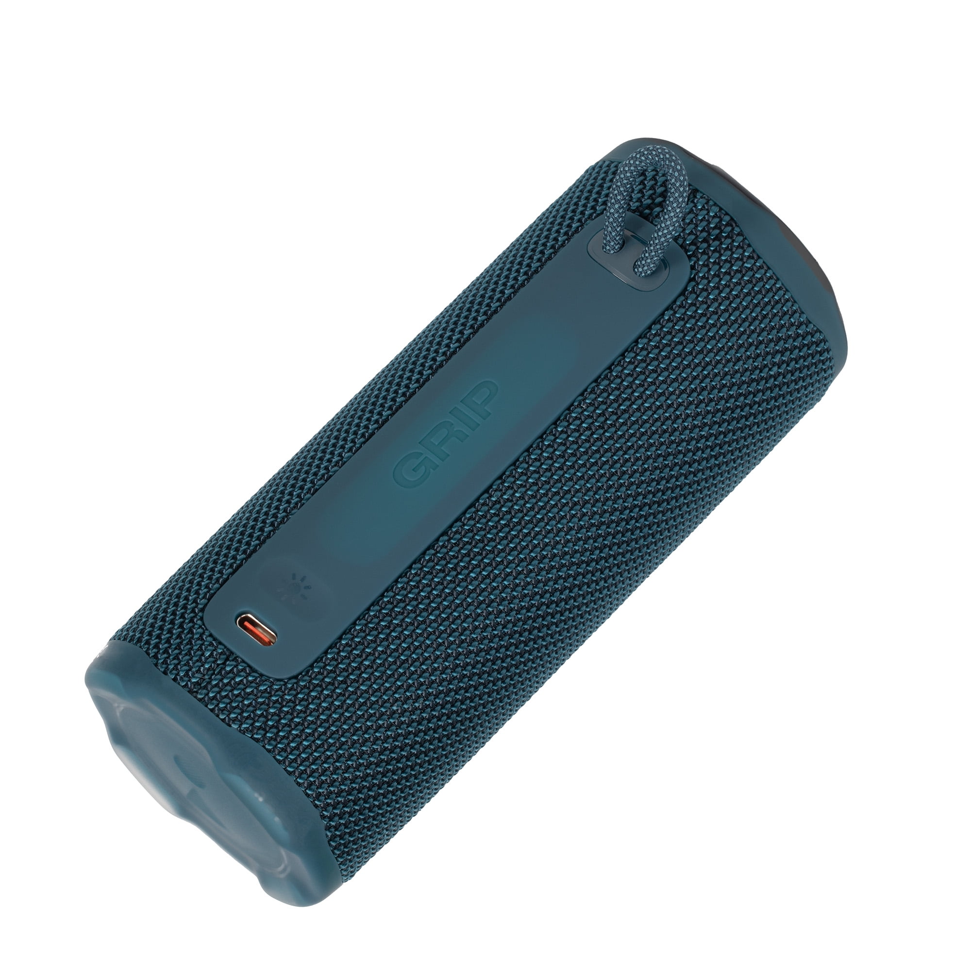 JBL Grip Portable Bluetooth Speaker Blue (JBLGRIPBE) – IP68 Waterproof & Dustproof | Bluetooth 5.4 | AI Sound Boost | 14-Hour Battery | Includes Carrying Case & Cleaning Cloth