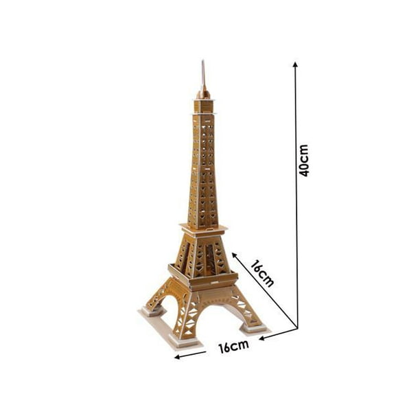 Diy 3d Puzzle Toy The Eiffel Tower La Tour Eiffel 16x16x40cm 34pcs Walmart Com Walmart Com Diy 3d Puzzle Toy The Eiffel Tower La Tour Eiffel 16x16x40cm 34pcs Walmart Com Walmart Com