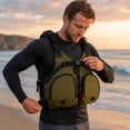 thumbnail image 5 of Adult Adjustable Life Jacket for Paddleboarding and Kayaking, Universal Size Buoyancy Vest for Water Entertainment, Secure Outdoor Safety Gear, D, 5 of 9