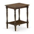 thumbnail image 3 of East West Furniture Bedford Wood End Table with Open Storage in Jacobean Brown, 3 of 3