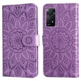 thumbnail image 1 of Funda tipo cartera GANGXUN para Xiaomi Redmi Note 11 Pro 4G/5G , diseño girasol, cuero PU, soporte, cierre magnético, tarjetero, 1 of 5