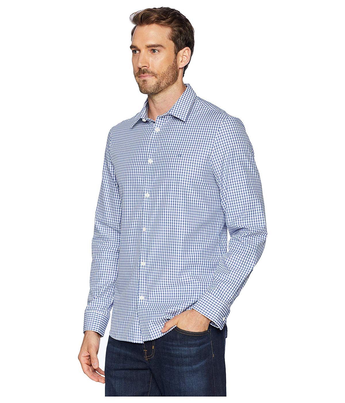 Buy Calvin Klein The Cotton-Cashmere Shirt Ocean Breeze Online at Lowest  Price in Ubuy Qatar. 957703593