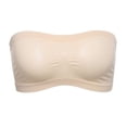 thumbnail image 2 of Women Seamless Strapless High Elastic Wrapped Invisible Strapless Chest Wraps Tube Tops, 2 of 5