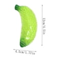 thumbnail image 2 of Simulation Fruit Squishy for Adults Soft TPR Sensory Ball with Internal Beads Yellow Pineapple or Banana Shape Office Desk Accessory Pressure Relief Tool 1 Pack, 2 of 4