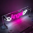 thumbnail image 4 of UPONRAY Angel Desktop Neon Signs, 13.8"*4.7" Dimmable & USB-Powered LED Neon Light, Stylish Desktop decoration as Gifts for Valentine's Day, Lover, Family, Friend, Children, 4 of 11