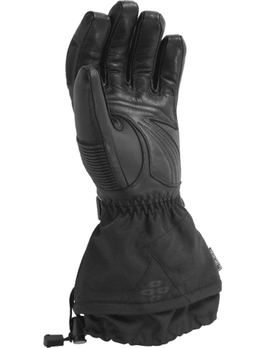 Castle X TRS G2 Mens Snowmobile Gloves Black LG