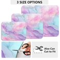 thumbnail image 2 of Dish Drying Mat Absorbent Dish Drainer Kitchen Counter 15.7x11.8inch Dish Drying Pad for Countertops Sinks Draining Racks Pastel Pink Marble Texture, 2 of 9