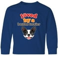 thumbnail image 3 of Inktastic Boston Terrier Dog Gift Long Sleeve Youth T-Shirt, 3 of 5