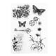 thumbnail image 2 of Sellos de flores de mariposa sellos transparentes para manualidades para hacer tarjetas de Scrapbooking Hugtrwg Para estrenar, 2 of 6