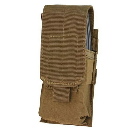 Outdoor Usa Magazine Single 5.56 Modular Magazine Mag Pouch - Coyote - MA5-498 - New, Condor Single 5.56 Mag Pouch By CONDOR from USA ()