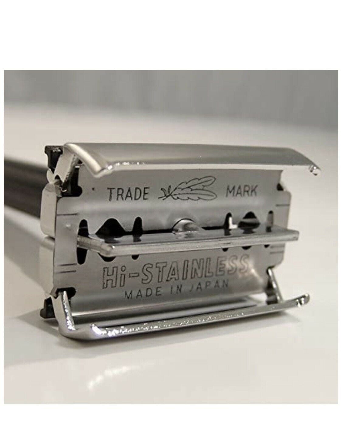 100 FEATHER Hi-Stainless Platinum Double Edge Safety Razor Shaving Blades Japan