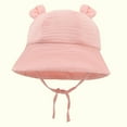thumbnail image 5 of LFEOOST Baby Sun Hat Girls Upf 50+ Beach Kids Hats Boys Wide Brim Cute Toddler Bucket Hat Floppy Infant Sun Hats, 5 of 7