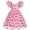 Pink Heart, variant on IBTOM CASTLE Toddler Kids Girls Butterfly Dress Sparkle Tulle Ruffle Sleeve Wedding Formal Birthday Pageant Shoot Dresses 5-6 Years Pink