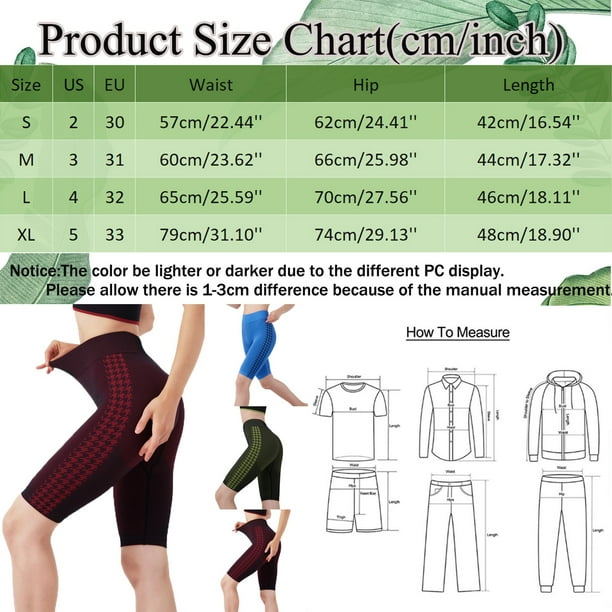CAICJ98 Womens Leggings Women's Plus Size Causal Plaid Print Straight Leg  Belted Shorts Green,XL 