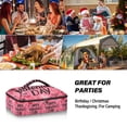 thumbnail image 7 of Iauyy Casserole Carrier for Hot Food Insulated Casserole Travel Carry Bag with Lid Food Warmer Bag for Party/Picnic,Happy Valentine's Day, 7 of 7