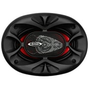 BOSS Audio Systems CH4630 4 x 6 Inch 3-Way Full Range Coaxial Car Speakers, 250 Watts Peak Power, Poly Injection Cone, Rubber Surround, Sold in Pairs