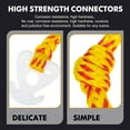 thumbnail image 4 of FONDOTIN Multipurpose Yellow Boat Rope with Strong Bearing Capacity for Yacht Dock Line and Mooring, 4 of 8