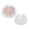 thumbnail image 4 of Microwave Dish Cover, Transparent Cover Microwave Plate Lid With Vents, Anti Splatter Perforated Guard, Oven Splatter Guard For Kitchens, Canteens, Hotels, 4 of 9