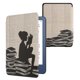thumbnail image 1 of Funda kwmobile para Amazon Kindle 2022/2024 con acabado en cuero, 1 of 8
