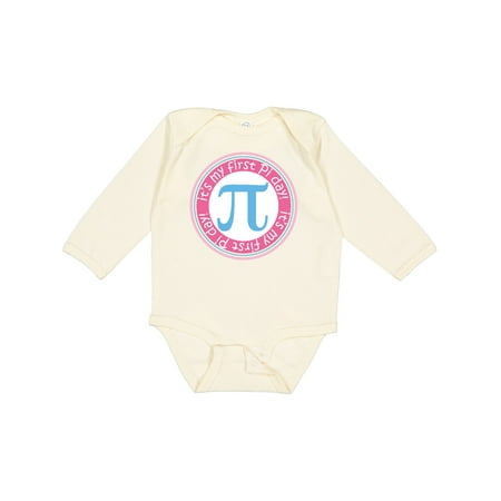 

Inktastic Babys 1st Pi Day Gift Baby Boy or Baby Girl Long Sleeve Bodysuit