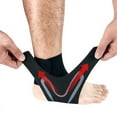 thumbnail image 3 of Unisex Ankle Support Brace Compression Breathable Sleeve Adjustable Wrap, 3 of 14