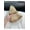 Khaki, variant on Summer Straw Hats For Women Wide Brim Panama Femme Bucket Hat Lady Sunshade Caps Outdoor UV Protect Foldable Beach Sun Cap Gorro