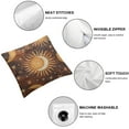 thumbnail image 6 of BANET Satin Pillowcase for Hair and Skin Queen - Printed Pillowcase 2 Pack - Satin Pillow Cases Set of 2 with Envelope Closure, Valentines Day Gifts for Women 18x18in, 6 of 7