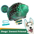 thumbnail image 5 of Babezdog Dog Toy for Aggressive Chewer Large Medium Nearly Indestructible Super Chew Dog Toys Squeaky Dog Birthday Toy Dog Toothbrush Interactive Tough Durable Dog Toys Natural Rubber, 5 of 8