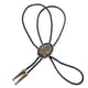 thumbnail image 4 of Bolo Tie Clásico Sunnimix Aleación de Zinc Cuero Sintético, 4 of 5