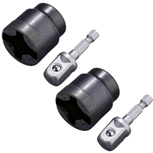 Adaptador de gato de tijera de alta resistencia para mantenimiento de automóviles, 2 unidades.