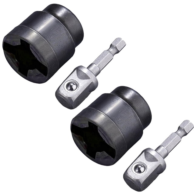 Adaptador de gato de tijera de alta resistencia para mantenimiento de automóviles, 2 unidades.