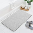 thumbnail image 2 of Shower Mats for Showers Anti Slip for Elderly, 17'' x 30'' Non Slip Bath Mat for Inside Shower, Bath Tub Mats for Bathroom Non Slip for Shower, PVC Loofah Bathroom Mats, White, 2 of 11