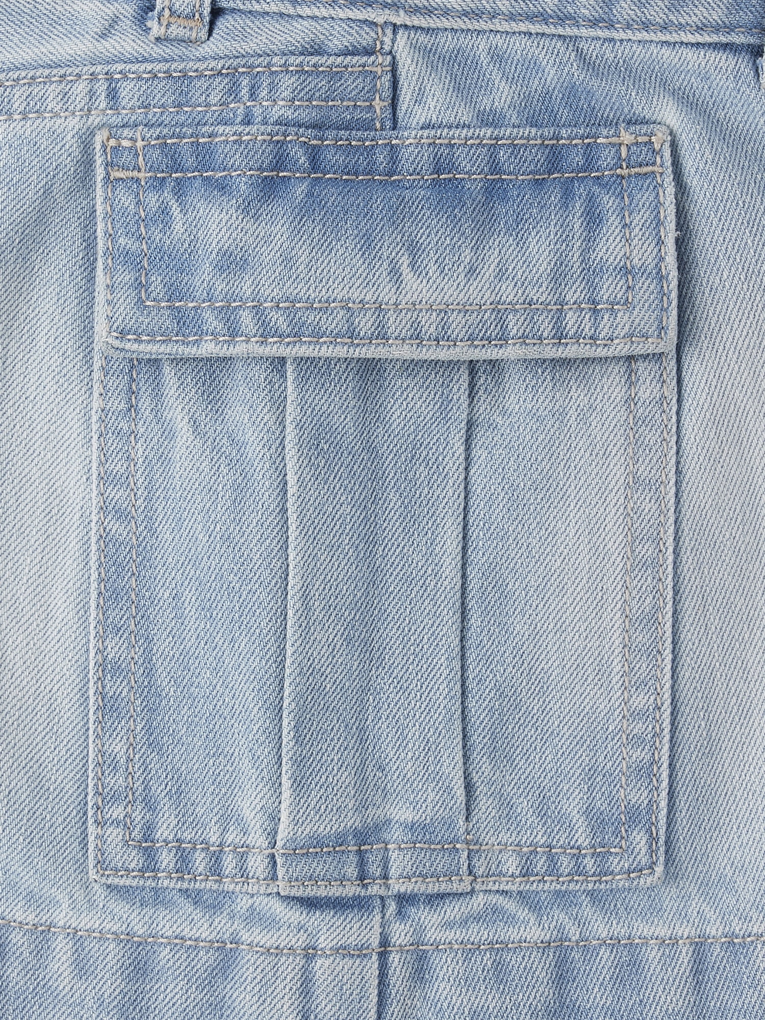 The Children's Place Girls Denim Cargo Pocket Skirt, Sizes 4-16