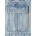 thumbnail image 2 of The Children's Place Girls Denim Cargo Pocket Skirt, Sizes 4-16, 2 of 3