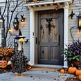 thumbnail image 6 of Halloween Porch Goose Costume for 23In Lawn Goose Statue, Outdoor Patio Yard Halloween Decor, 6 of 7