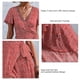 thumbnail image 3 of Vestido Cruzado Con Estampado Floral Vestido Cruzado Con Cuello En V Estampado Floral Vestido Floral Con Cuello En V Vestido Largo Floral Para Mujer Vestido Cruzado Floral Vestido ANGGREK Otros, 3 of 6