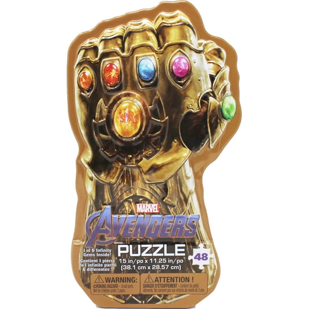 Marvel's Avengers: Infinity War Gauntlet Tin with Puzzle and Infinity Gem Walmart.com