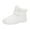 X3White, variant on lnmuld Children's Winter Solid Color Snow Boots for Boys and Girls Non Warm Boots with Wool Thickening Size:3.5-4 Years
