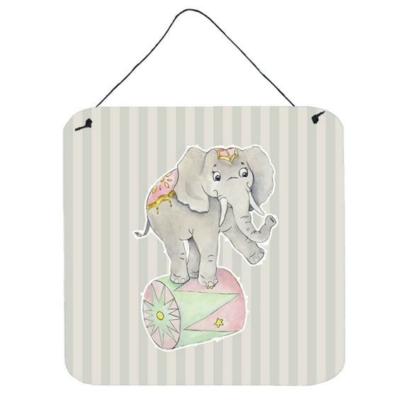 Circus Elephant Wall or Door Hanging Prints
