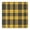 Yellow Black And, variant on Red Blue White Star Plaid Checkered Pattern Square Fitted Tablecloth with Elastic Edge,Square Table Cover,Washable Elastic Table Cover for Home Kitchen Party Decor 34"x34"