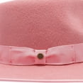 thumbnail image 4 of Walrus Hats Capri II Pink Wide Brim Capri Colors Wool Felt Hat – 100% Australian Wool Hat for Women with Adjustable Fit, Grosgrain Band, and Sleek Logo Pin Lilac, 4 of 6