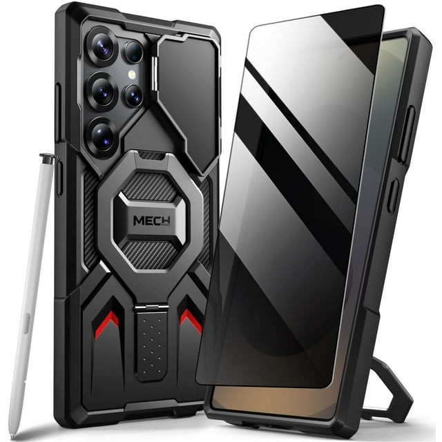 Funda de teléfono TONGATE para Samsung Galaxy S24 Ultra con accesorios