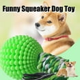 thumbnail image 5 of Dog Chew Toys for Aggressive Chewers, Likaty Indestructible Rope Dog Ball Toy Puppy Chew Teething Toys for Large Medium Small Dogs,Green, 5 of 7