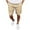 Khaki^, variant on Jjayotai George Shorts Men, Men's Retro Shorts, Solid Color Casual Pants, Men's Drawstring Shorts, Shorts Men